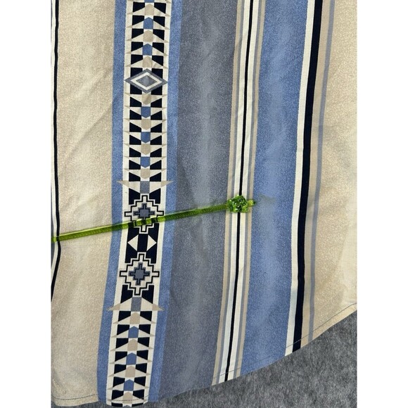 Panhandle Slim Women's Shirt L Aztec Southwestern Button Crop - Picture 7 of 11